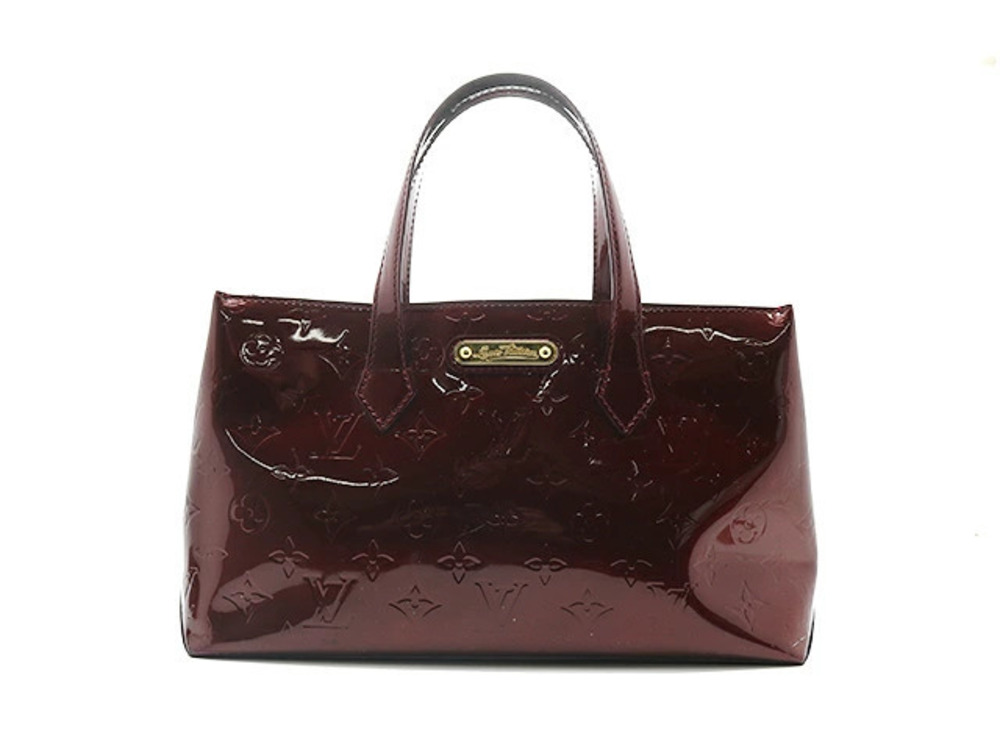 LOUIS VUITTON Wilshire Vernis Rouge Red Fauviste illegible